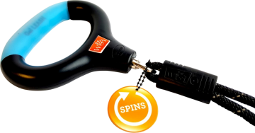 Wigzi dual doggie duo riem twee kleine honden kan ontelbaar spinnen